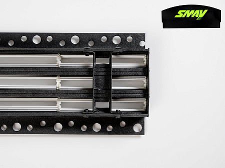 Диффузор щелевой барабанный скрытого монтажа NSAL-PL